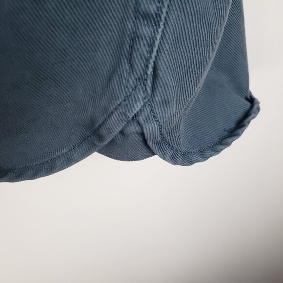 Legendary Whitetails Heavyweight Button Up Shirt Blue Long Sleeve Mens Size M - Picture 5 of 9